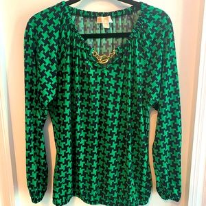 Michael Kors Patterned Blouse
